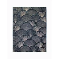 Dywany - Dywan Sofia Pawie Oko 120 x 170 cm granat - miniaturka - grafika 1