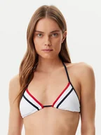 Stroje kąpielowe - Tommy Hilfiger Góra od bikini UW0UW05810 Biały - miniaturka - grafika 1