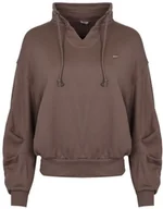 Bluzy damskie - REEBOK - BLUZA DAMSKA CL WDE COTTON FT COVERUP HS0397-S - miniaturka - grafika 1