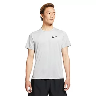 Koszulki męskie - Nike Koszulka męska Np Df Hpr Dry, Particle Grey/Grey Fog/Htr/Bla, L - grafika 1