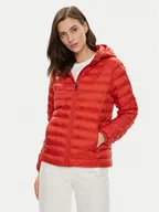 Kurtki damskie - Tommy Hilfiger Kurtka puchowa WW0WW38927 Czerwony Regular Fit - miniaturka - grafika 1
