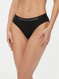 Tommy Hilfiger Figi klasyczne UW0UW04145 Czarny - Majtki damskie - miniaturka - grafika 1