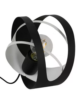 Lampex Ball lampka stołowa 1-punktowa czarna/biała LPX0099/LM - Lampy stojące - miniaturka - grafika 1