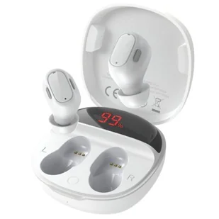 Baseus Encok WM01 Plus Białe (NGWM01P-02) - Słuchawki - miniaturka - grafika 1