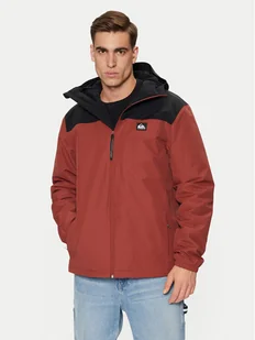 Quiksilver Kurtka przejściowa Overcast 3K EQYJK04063 Pomarańczowy Regular Fit - Kurtki męskie - miniaturka - grafika 1