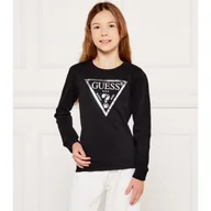 Bluzy dla dziewczynek - Guess Bluza Regular Fit - miniaturka - grafika 1