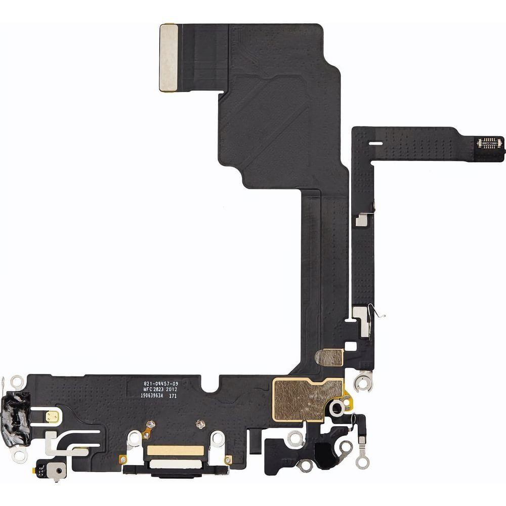 Złącze gniazdo ładowania dock do iPhone 15 Pro Max ORG, czarne
