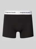 Majtki męskie - Obcisłe bokserki z elastycznym paskiem z logo w zestawie 3 szt. model ‘VESTERBRO’ - miniaturka - grafika 1