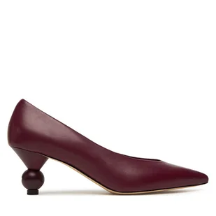 Czółenka Weekend Max Mara Renza 2525526114600 Fioletowy - Czółenka - miniaturka - grafika 1