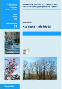Kto czyta - nie błądzi - Książki do nauki języka polskiego dla obcokrajowców - miniaturka - grafika 1