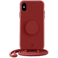 Etui i futerały do telefonów - Etui plecki Just Elegance PopGrip do Apple iPhone X/XS Tea rose (4062519300206) - miniaturka - grafika 1