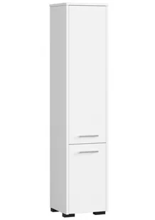 3xEliving KORALIA D2 szafka wysoka, szafka łazienkowa w kolorze białym 140x30x30 - Szafki łazienkowe - miniaturka - grafika 1