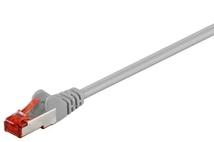 Goobay Kabel sieciowy przewód krosowy CAT 6 LC S/FTP PIMF 0,50 m 93568 - Huby USB - miniaturka - grafika 2