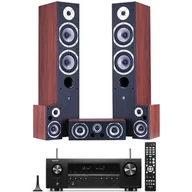 Kino domowe - Kino domowe DENON HTS CS660H + WILSON Movix 5.0 Orzech - miniaturka - grafika 1