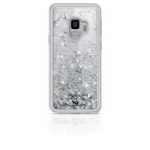 Hama White Diamonds Sparkle Case Samsun Galaxy S9 Srebrne Gwiazdki - Etui i futerały do telefonów - miniaturka - grafika 1