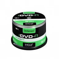 Nośniki danych - Intenso DVD-R 4.7GB X16 (50 CAKE) NDITVRMCG010 [2381810] - miniaturka - grafika 1
