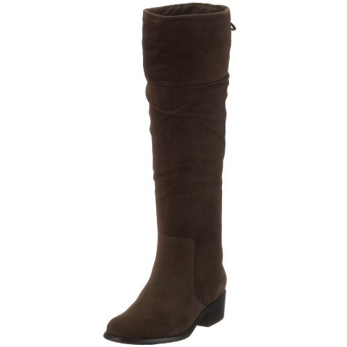 Buffalo 14741-612 oyly goat suede, kozaki damskie, brązowy - Br?zowy Coffee - 42 EU