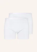 Majtki damskie - Falke Bokserki Daily Comfort, 2 Szt. weiss - miniaturka - grafika 1