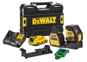 Poziomice laserowe - Laser krzyżowy Dewalt DCE088D1G18 - miniaturka - grafika 1