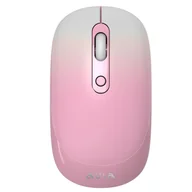 Myszki - Aula AM207 2.4G z 4 klawiszami (800-1900dpi) Różowa - miniaturka - grafika 1