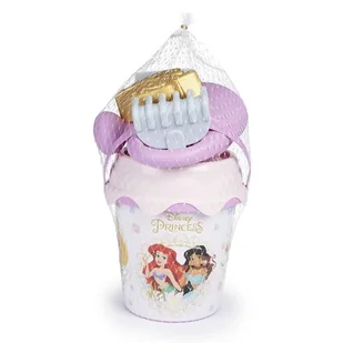 SMOBY Wiaderko Disney Princess z Akcesoriami - Zabawki do piasku - miniaturka - grafika 1