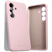 Etui i futerały do telefonów - Etui MERCURY Silicone do Samsung Galaxy S26 Różowo-piaskowy - miniaturka - grafika 1