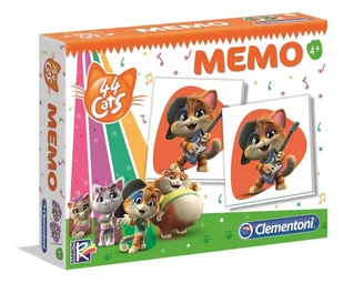 Clementoni Memo 44 Koty - Gry planszowe - miniaturka - grafika 1