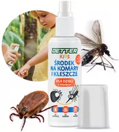 Zwalczanie i odstraszanie szkodników - Środek DETTER Kids na Komary i Kleszcze 80ml dla Małych Dzieci Spray Preparat Aerozol na Komary Kleszcze Meszki - miniaturka - grafika 1
