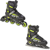 Łyżwy - Rolki Łyżwy 2w1 RAVEN Profession Black/Lime 28-32 - miniaturka - grafika 1