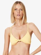 Stroje kąpielowe - Roxy Dół od bikini ERJX304759 Żółty - miniaturka - grafika 1