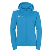 Kurtki damskie - uhlsport Kempa Handball Emotion 27 damska kurtka sportowa z kapturem dla kobiet i dziewcząt z podszewką – polar po wewnętrznej stronie – z kieszeniami na zamek błyskawiczny - miniaturka - grafika 1