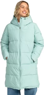 kurtka street zimowa damska ROXY TEST OF TIME JACKET Blue Surf - BHB0 - Kurtki damskie - miniaturka - grafika 1