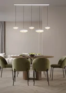 Lampy sufitowe - KEATON 340210576 lampa wisząca na listwie LED 50W CCT 3stepDim wykończenie ciepły szary / kawowy - miniaturka - grafika 1