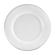 Talerze - Talerz Płytki Porcelanowy 27 Cm Plus Platin Villa Italia - miniaturka - grafika 1
