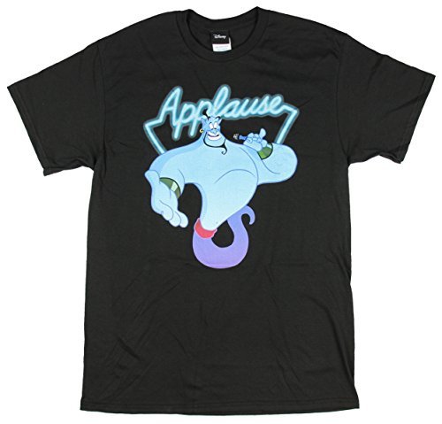 Disney Męska koszulka Aladdin - Applause Short Sleeve T-Shirt (1 opakowanie)