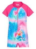 Stroje kąpielowe dla dziewczynek - Playshoes Strój kąpielowy w kolorze różowym ze wzorem - miniaturka - grafika 1