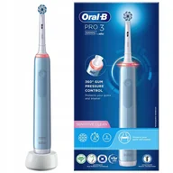 Szczoteczki elektryczne - Oral-B Pro 3 3200S Sensitive Niebieski - miniaturka - grafika 1