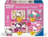 Puzzle - Puzzle dla dzieci 2D: Hello Kitty 4w1 - miniaturka - grafika 1
