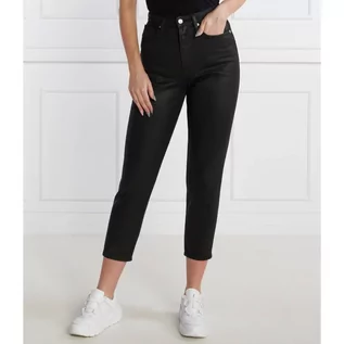 Spodnie damskie - Tommy Hilfiger Jeansy CARROT HW A CTD BLK | Regular Fit - grafika 1