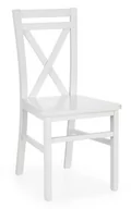 Krzesła - Krzesło skandynawskie ELIOR Dario, białe, 45x49x90 cm - miniaturka - grafika 1