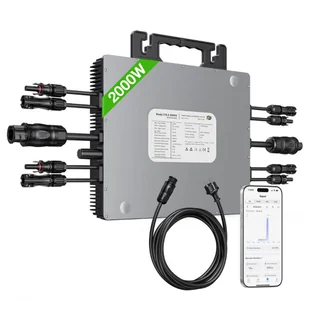 LIONSHEE LS-L2000M 2000W Micro Inverter 4 MPPTs 230V Output 96% Peak Efficiency - Inwertery, falowniki - miniaturka - grafika 1