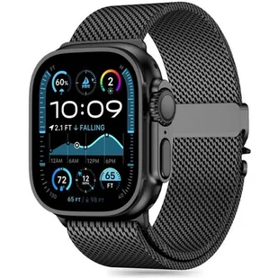 Pasek TECH-PROTECT Milano do Apple Watch 6/7/8/9/10/SE/Ultra 1/2 (44/45/46/49mm) Czarny | Bezpłatny transport - Akcesoria do smartwatchy - miniaturka - grafika 1