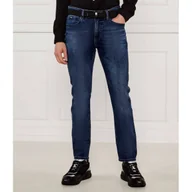 Spodnie męskie - BOSS BLACK Jeansy H-Delaware Slim Fit - miniaturka - grafika 1