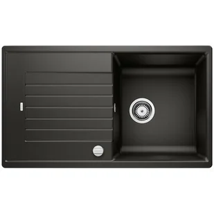 Blanco Zlew ZIA 5S Czarny odwracalny korek auto 526015 - Zlewozmywaki - miniaturka - grafika 1