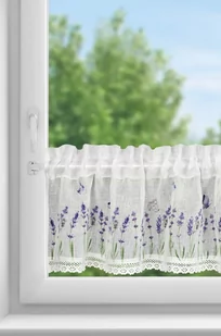 FIRANA GOTOWA ELLA 150X30 CM FIOLETOWY - Firany - miniaturka - grafika 1
