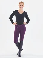 Bryczesy - Busse Bryczesy damskie LOVISA-WINTER - plum - miniaturka - grafika 1