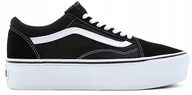 Trampki damskie - VANS OLD SKOOL STACKFORM CZARNE TRAMPKI NA PLATFORMIE 39 I1E - miniaturka - grafika 1