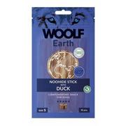 Przysmaki dla psów - WOOLF Woolf Earth Noohide Stick Duck Przysmak Dla Psa Kaczka Rozmiar S  85 g - miniaturka - grafika 1