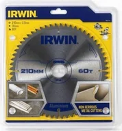 Tarcze do pił - Irwin IRWIN PIŁA TARCZ.WIDIA 210*30*60z/ALUM. IRW1907775 - miniaturka - grafika 1