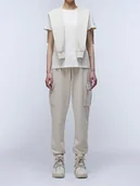 Koszulki i topy damskie - Napapijri Koszulka "Castor" w kolorze kremowym - miniaturka - grafika 1